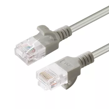 Microconnect V-UTP6A05 cabo de rede fino cinzento 5 m Cat6a U/UTP (UTP)