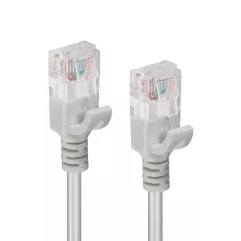 Microconnect V-UTP6A05 cabo de rede fino cinzento 5 m Cat6a U/UTP (UTP)