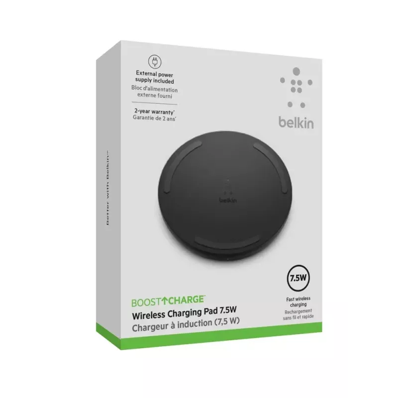 Carregador sem fios Belkin Boost Charge WIA001VFBK preto