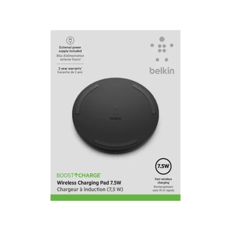 Carregador sem fios Belkin Boost Charge WIA001VFBK preto