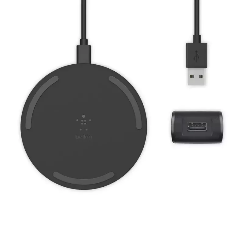Carregador sem fios Belkin Boost Charge WIA001VFBK preto