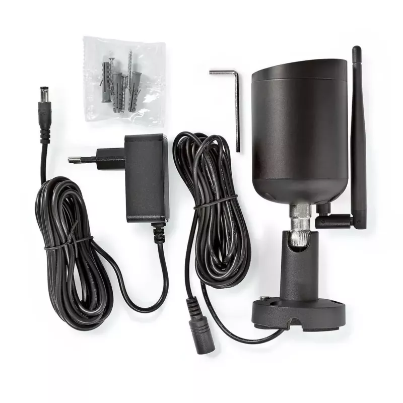 Câmara de vigilância IP Nedis WIFICO40CBK