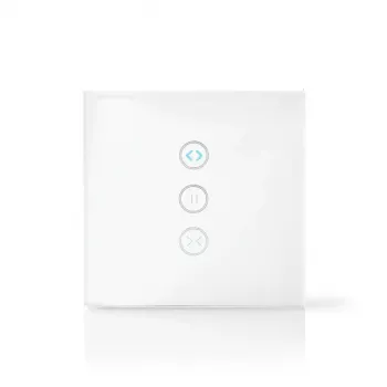 Transmissor WWAN de parede Nedis WIFIWC10WT — Interface smart home com fios e sem fios