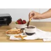 Máquina de waffles Tristar WF-1171, 1000 W, placa 28,5×15,2 cm, aço inoxidável, 1,5 kg