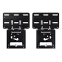 Suporte de parede Samsung WMN-B50SC para ecrãs de 50 polegadas, preto, suporta 1 ecrã, peso 0,82 kg