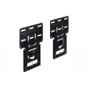 Suporte de parede Samsung WMN-B50SC para ecrãs de 50 polegadas, preto, suporta 1 ecrã, peso 0,82 kg