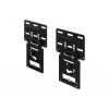 Suporte de parede Samsung WMN-B50SC para ecrãs de 50 polegadas, preto, suporta 1 ecrã, peso 0,82 kg