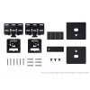 Suporte de parede Samsung WMN-B50SC para ecrãs de 50 polegadas, preto, suporta 1 ecrã, peso 0,82 kg