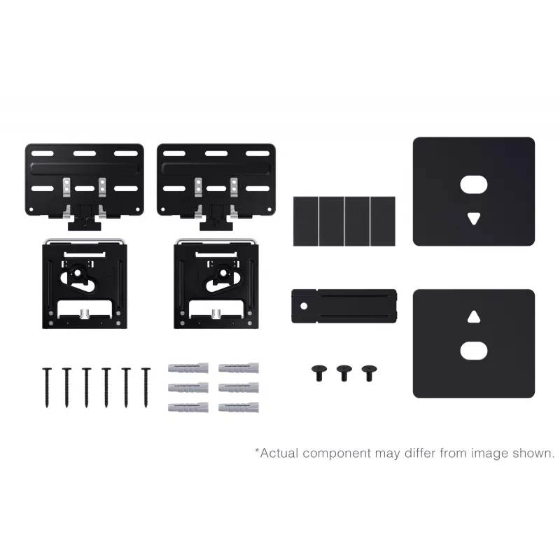 Suporte de parede Samsung WMN-B50SC para ecrãs de 50 polegadas, preto, suporta 1 ecrã, peso 0,82 kg