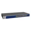NETGEAR XS724EM Gerido L2 10G Ethernet (100/1000/10000) 1U azul, cinzento