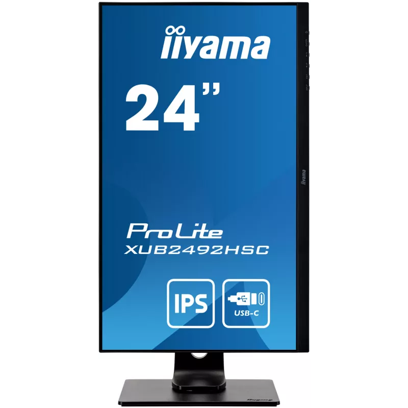 Monitor de computador iiyama ProLite XUB2492HSC-B1 60,5 cm (23,8 polegadas) 1920 x 1080 píxeis Full HD LCD preto