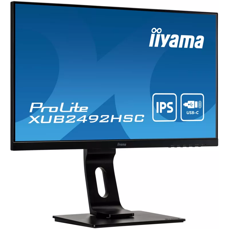Monitor de computador iiyama ProLite XUB2492HSC-B1 60,5 cm (23,8 polegadas) 1920 x 1080 píxeis Full HD LCD preto