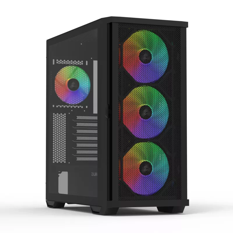 Zalman Z10 PLUS Caixa de computador Midi Tower Preto