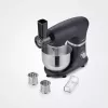 Severin ZB 5592 acessório cortador de legumes para robô de cozinha, 3 tambores de aço inoxidável