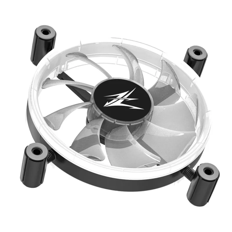Zalman ZM-LF120A3 Sistema de arrefecimento para computador Ventoinha para caixa de computador 12 cm Preto, Branco