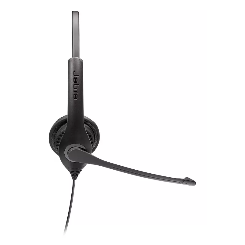 Jabra BIZ 1100 EDU DUO 3,5 mm, Com fios, 80 - 20000 Hz, Educação, 89 g, Headset, Preto