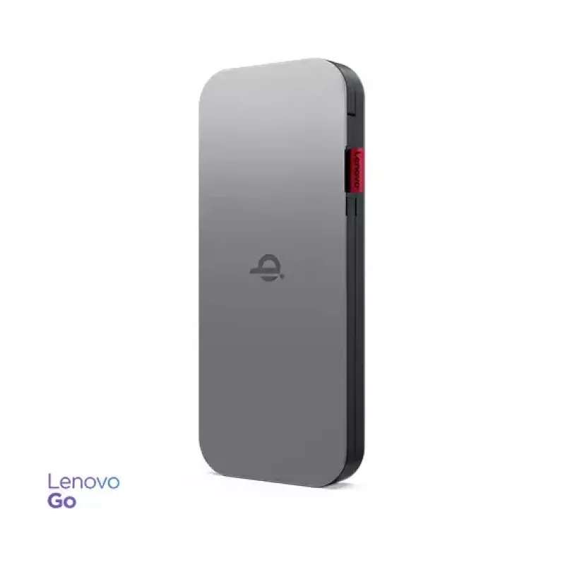 Lenovo GO Polímero de lítio (LiPo) 10000 mAh Carregamento sem fios Cinzento