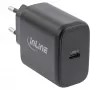 Fonte de alimentação InLine USB PD, carregador GaN, USB-C único, Power Delivery, 65 W