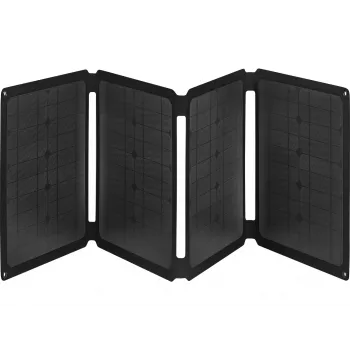 Carregador solar Sandberg 60W QC3.0+PD+DC Monocristalino Preto