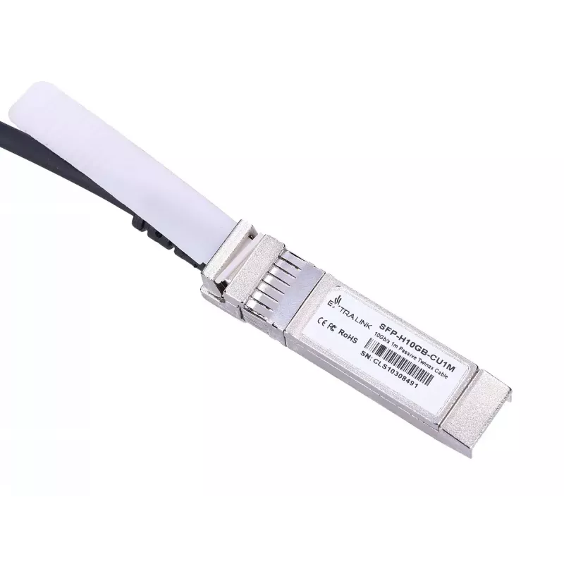 Cabo InfiniBand/fibra ótica Extralink EX.2268 1 m SFP+ DAC Preto