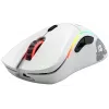 Rato Glorious Gaming Glorious Model D Wireless - Branco mate, destro, RF Wireless, 19000 DPI, Branco