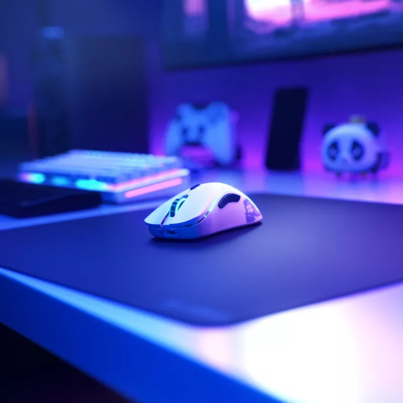 Rato Glorious Gaming Glorious Model D Wireless - Branco mate, destro, RF Wireless, 19000 DPI, Branco