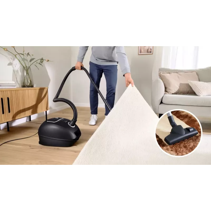 Aspirador Bosch BGB 41BA1 Aspirador de mão, com saco, com fio, 5,3 kg, 265×410×295 mm