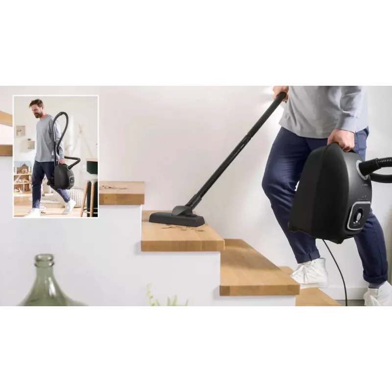 Aspirador Bosch BGB 41BA1 Aspirador de mão, com saco, com fio, 5,3 kg, 265×410×295 mm