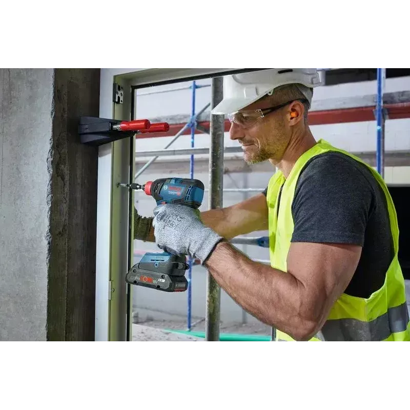 Bosch GDX 18V-200 Professional chave de impacto, 200 Nm, 2 baterias de 4,0 Ah, carregador GAL 18V-40, L-Case
