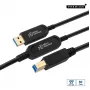 Cabo USB Microconnect MC-USB3.0AB20OP USB 3.2 Gen 2 (3.1 Gen 2) 20 m USB A USB B preto