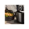 Fritadeira de ar quente Philips Série 7000 HD9880/90 8,3 l 2200 W preto aço inoxidável