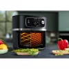 Fritadeira de ar quente Philips Série 7000 HD9880/90 8,3 l 2200 W preto aço inoxidável