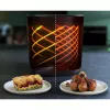 Fritadeira de ar quente Philips Série 7000 HD9880/90 8,3 l 2200 W preto aço inoxidável