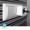 Tomada inteligente Nedis WIFIP121FWT3 – tomada Wi-Fi interior, pack de 3