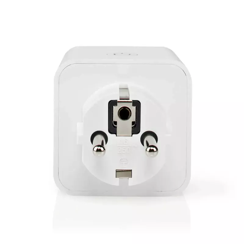 Tomada inteligente Nedis WIFIP121FWT3 – tomada Wi-Fi interior, pack de 3