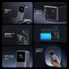 Powerbank Ugreen 20000mAh 130W carregamento rápido lítio cinzento