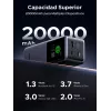 Powerbank Ugreen 20000mAh 130W carregamento rápido lítio cinzento
