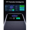Powerbank Ugreen 20000mAh 130W carregamento rápido lítio cinzento