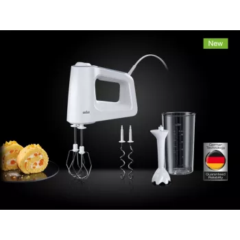 Batedeira de mão Braun MultiMix 3 500 W branca