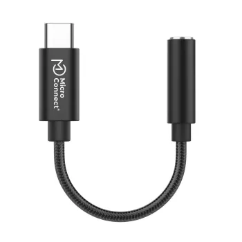 Adaptador de cabo de vídeo Microconnect MC-AUDIO-USBC 0,13 m macho para fêmea