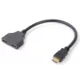 Cabo divisor HDMI Microconnect, 0,2 m, HDMI Type-A (standard), 2 x HDMI Type-A (standard), 1920 x 1200 píxeis, preto