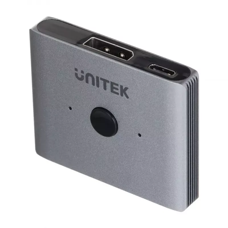Comutador bidirecional Unitek DP 1.4 8K 2-in-1 (MPN V1609A)