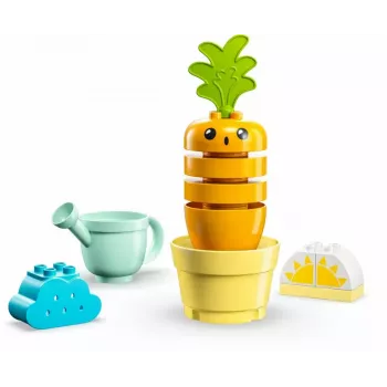 LEGO Duplo 10981 Cenoura Crescente – conjunto interativo de construção e brincadeira para crianças pequenas