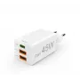 Hama 00201995 carregador para dispositivos móveis smartphone branco AC carregamento rápido interior, exterior