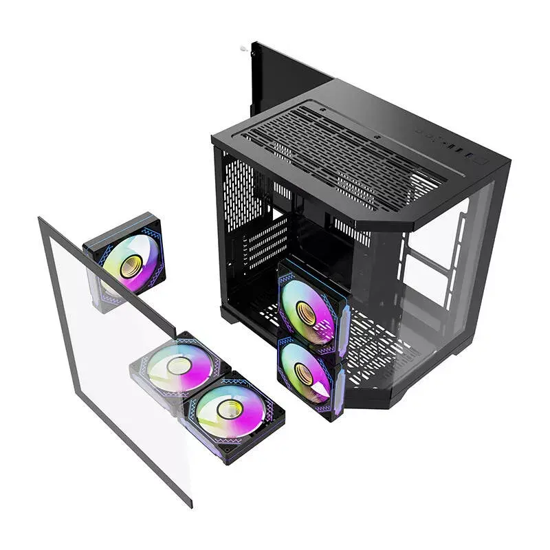Caixa de computador Darkflash FT350 ATX preto