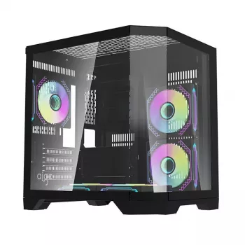 Caixa de computador Darkflash FT350 ATX preto