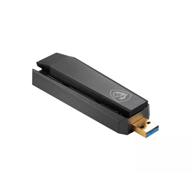 Adaptador USB WiFi MSI AX1800 USB 2.0 Type-A Wireless 2,4 GHz 5 GHz
