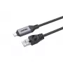 Cabo de rede UNITEK C18148AGY01-3M RJ45 Cat6 3m preto