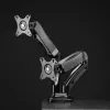 Suporte de mesa ART L-16GD 68,6 cm (27 polegadas) preto