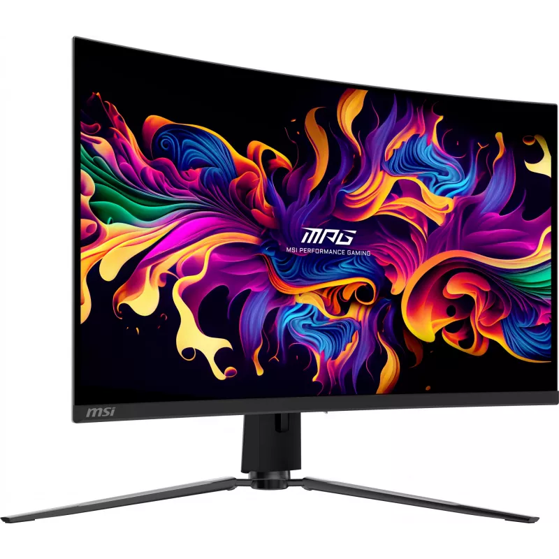 Monitor de computador MSI MPG 321CURX QD-OLED 80 cm (31,5 polegadas) 3840 x 2160 píxeis 4K Ultra HD preto